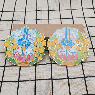 烤漆可爱地区景点标志建筑冰箱贴